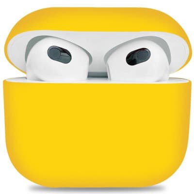Чохол для навушників Armorstandart Ultrathin Silicone Case для Apple AirPods 3 Yellow (ARM60299)