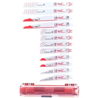 Полотно Milwaukee набір для шабельної пили SAWZALL 12шт (49222229)