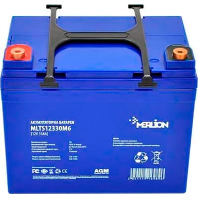 Батарея до ДБЖ Merlion MLTS12330M6 12V-33Ah (MLTS12330M6+)