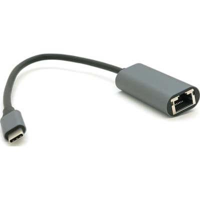 Перехідник USB-C to RJ45 0.18m 1000Mbps gray Voltronic (YT-Type-C(M)/RJ-45(F)-G/27033)