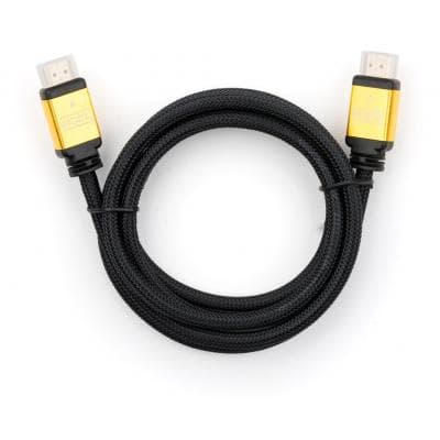 Кабель мультимедійний HDMI M to HDMI M 1.5m V2.0 Vinga (VCPDCHDMI2VMM1.5BK)