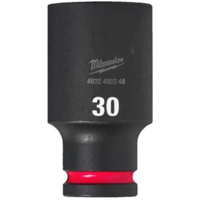 Торцева головка Milwaukee ShW 1/2" 30 мм, довга (4932480348)