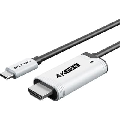 Кабель мультимедійний USB-C to HDMI M 2.0m PD100W 4K60Hz Cabletime (CA915798)