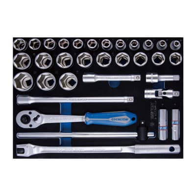 Набір інструментів KING TONY 1/2" 33 шт. (9-4333MRV04)