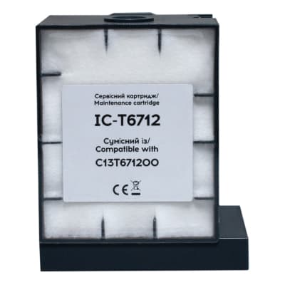 Контейнер для відпрацьованих чорнил Epson T6712/PXMB4 C13T671200 chip Barva (IC-T6712)