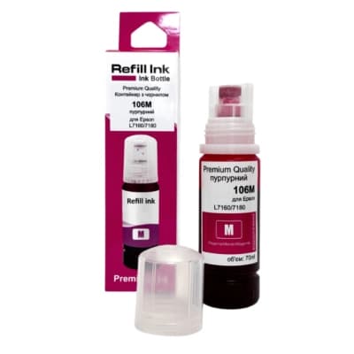 Чорнило Premium Quality Epson 106 70мл Magenta C13T00R240 (70264892)