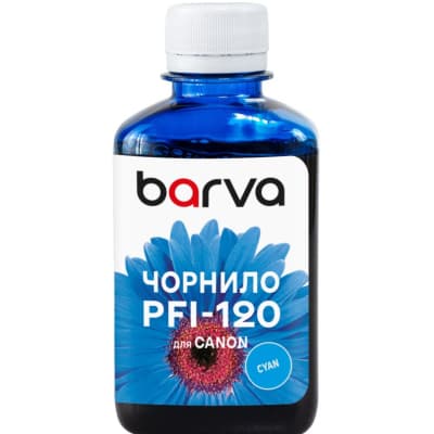 Чорнило Barva Canon PFI-120/710 180 мл C pirmented (C120-895)