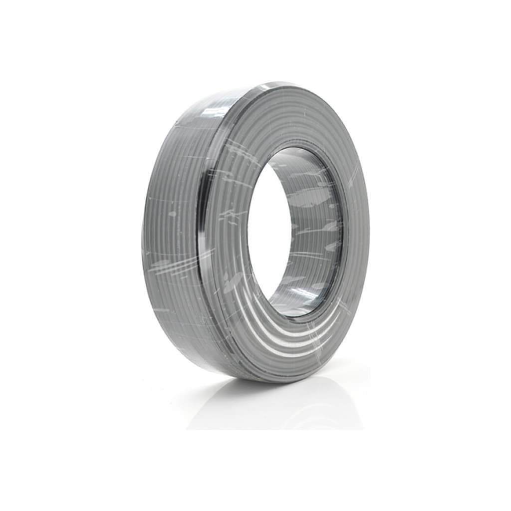 Кабель комбінований Ritar RG690 75 Ом 1,02мм.CCA, 64x0.12m CCA, 2x0.5mm2, black, 100м (B100-RG690CCA+2x0.5mm CU)