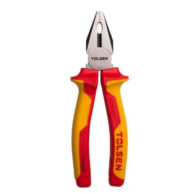 Плоскогубці Tolsen Premium діелектричні VDE 200 мм (V16008)
