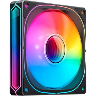 Кулер до корпусу JONSBO FR-505BR Reverse ARGB Black