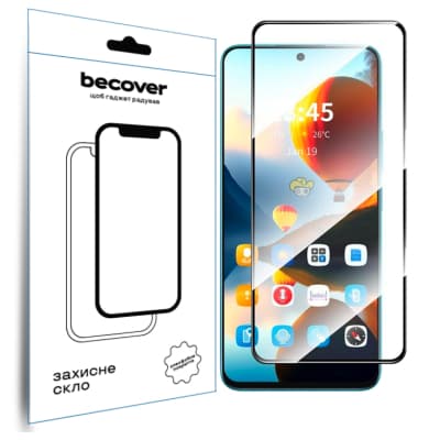Скло захисне BeCover Infinix Hot 50 Pro (X6881) Black (712488)