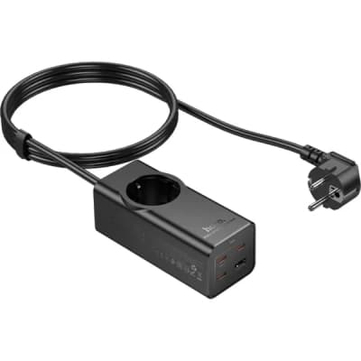 Мережевий фільтр живлення HOCO NS9 (6942007638494)