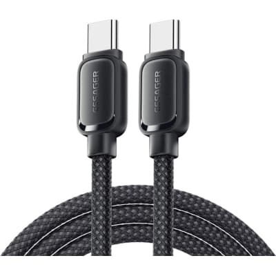 Дата кабель USB-C to USB-C 1.0m 100W black Essager (EXCTT1-TD01-P)
