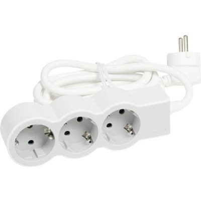 Мережевий подовжувач Legrand СТАНДАРТ 3х2К+З розетки (694567)