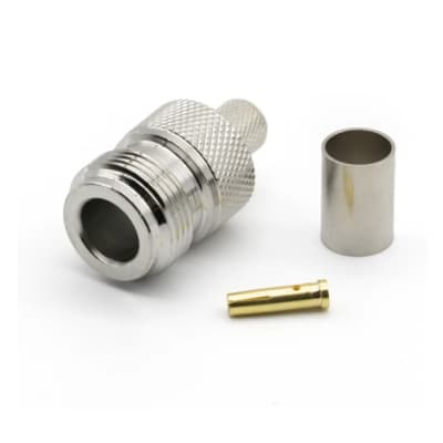 Конектор N Type Female обжим RG6/RG5/LMR-300/RG304/5D-FB/РК-75 Voltronic (YT42113)