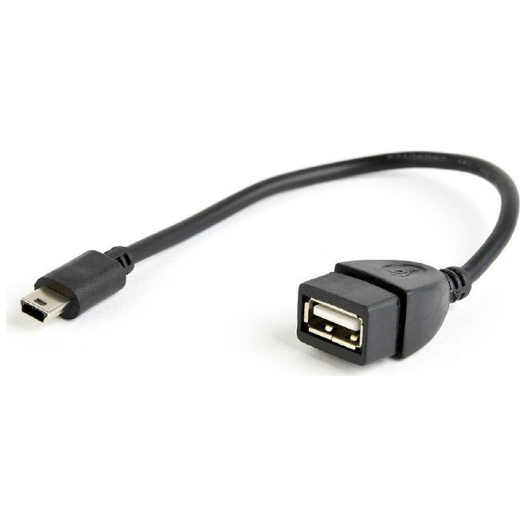 Перехідник OTG USB 2.0 AF to Mini 5P 0.15m Cablexpert (A-OTG-AFBM-002)
