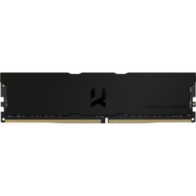 Модуль пам'яті для комп'ютера DDR4 16GB 3600 MHz Iridium Pro Deep Black Goodram (IRP-K3600D4V64L18/16G)