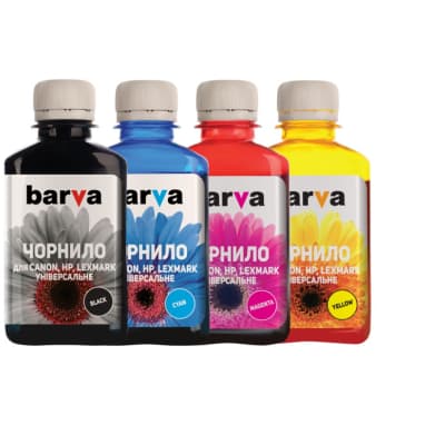 Чорнило Barva Canon/HP/Lexmark 4 4x180 г (CU4-180-MP)