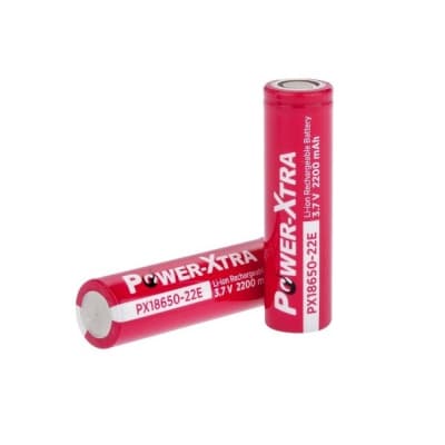 Акумулятор 18650 2200mAh, 3.7V, red Power-Xtra (PX18650-22R / 29749)