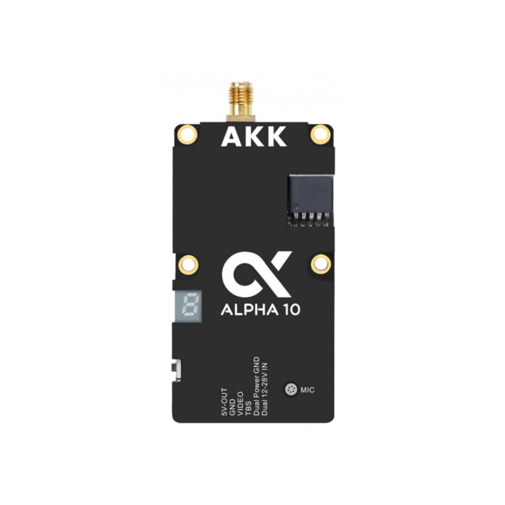 Відеопередавач (VTX) AKK Alpha 10W 5.8GHz 80CH (A10)