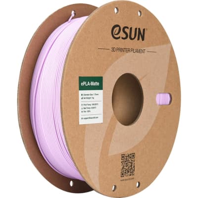 Пластик для 3D-принтера eSUN ePLA-Matte, 1,75мм, 1кг, lilac (ePLA-Matte-P175L1)