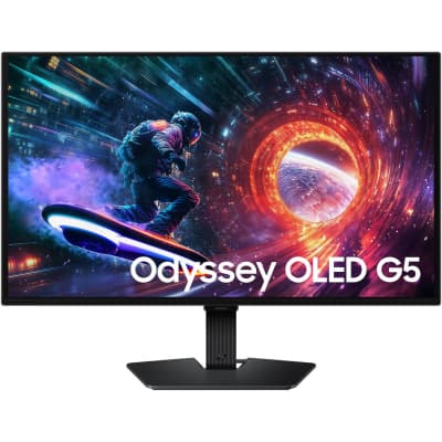 Монiтор Samsung 27" Odyssey G5 (LS27FG502SIXUA) OLED Black 180Hz