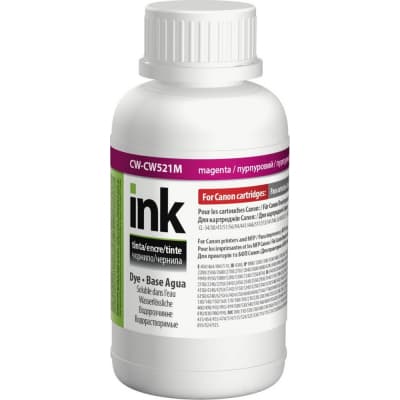 Чорнило ColorWay Canon CL-41/38/411/511/CLI-8/426/521Magentа (CW-CW521M02)