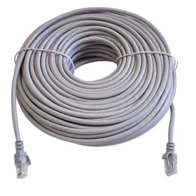 Патч-корд литий, UTP, RJ45, Cat.5e, 30m, сірий (4964)