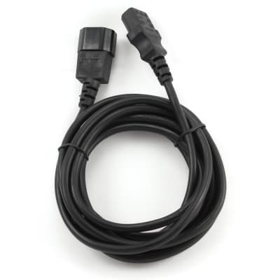 Кабель силовий Cablexpert PC-189-VDE-5M (С13-С14), VDE, чорний, 5м