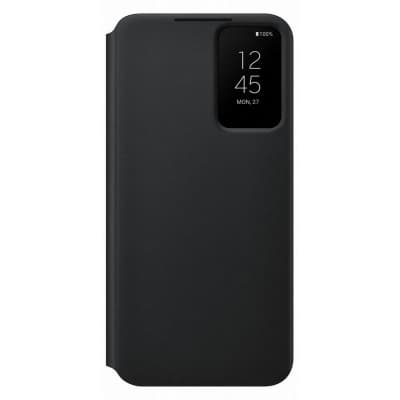 Чохол до мобільного телефона Samsung Smart Clear View Cover Galaxy S22 Plus Black (EF-ZS906CBEGRU)