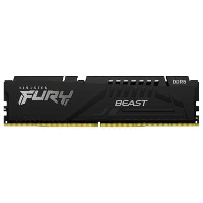 Модуль пам'яті для комп'ютера DDR5 16GB 5600 MHz Beast AM5 Black Kingston Fury (ex.HyperX) (KF556C36BBE-16)
