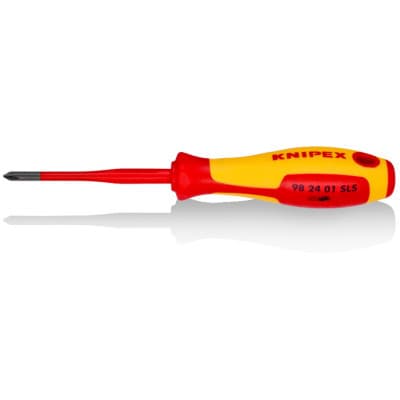 Викрутка KNIPEX для гвинтів з хрестовим шліцом Phillips (98 24 01 SLS)