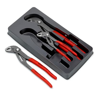 Ключ KNIPEX Cobra, преставний, 3шт (00 20 09 V02)