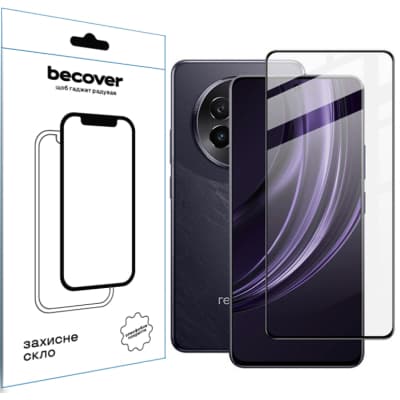 Скло захисне BeCover Realme 13 Plus 5G Black (712502)