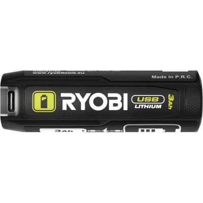 Акумулятор до електроінструменту Ryobi USB Lithium RB4L30 4V, 3Ah, функція power bank, 0.06кг (5133006224)