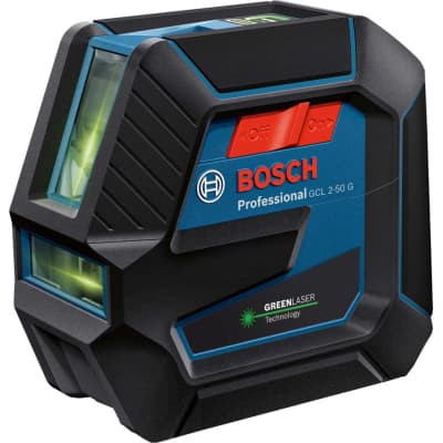Лазерний нівелір Bosch GCL 2-50 G, до 15м, 0.3мм/м, з штативом BT 150, тримачем RM 10, чохол (0.601.066.M01)