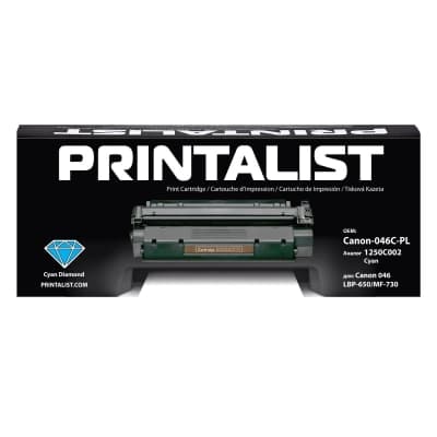 Картридж Printalist Canon 046, LBP-650/MF-730 1249C002 Cyan (Canon-046C-PL)