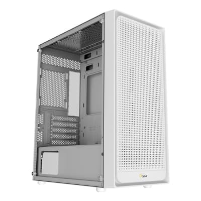 Корпус для ПК OCYPUS GAMMA C50 WH (GAMMA-C50-WHG000XX-GL)