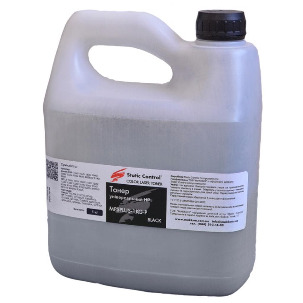Тонер HP LJ Universal Static Control (MPSPLUS-1KG-P)