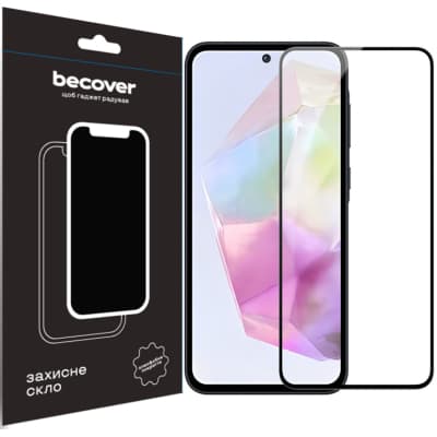 Скло захисне BeCover Samsung Galaxy S24 FE SM-S721 Black (712485)