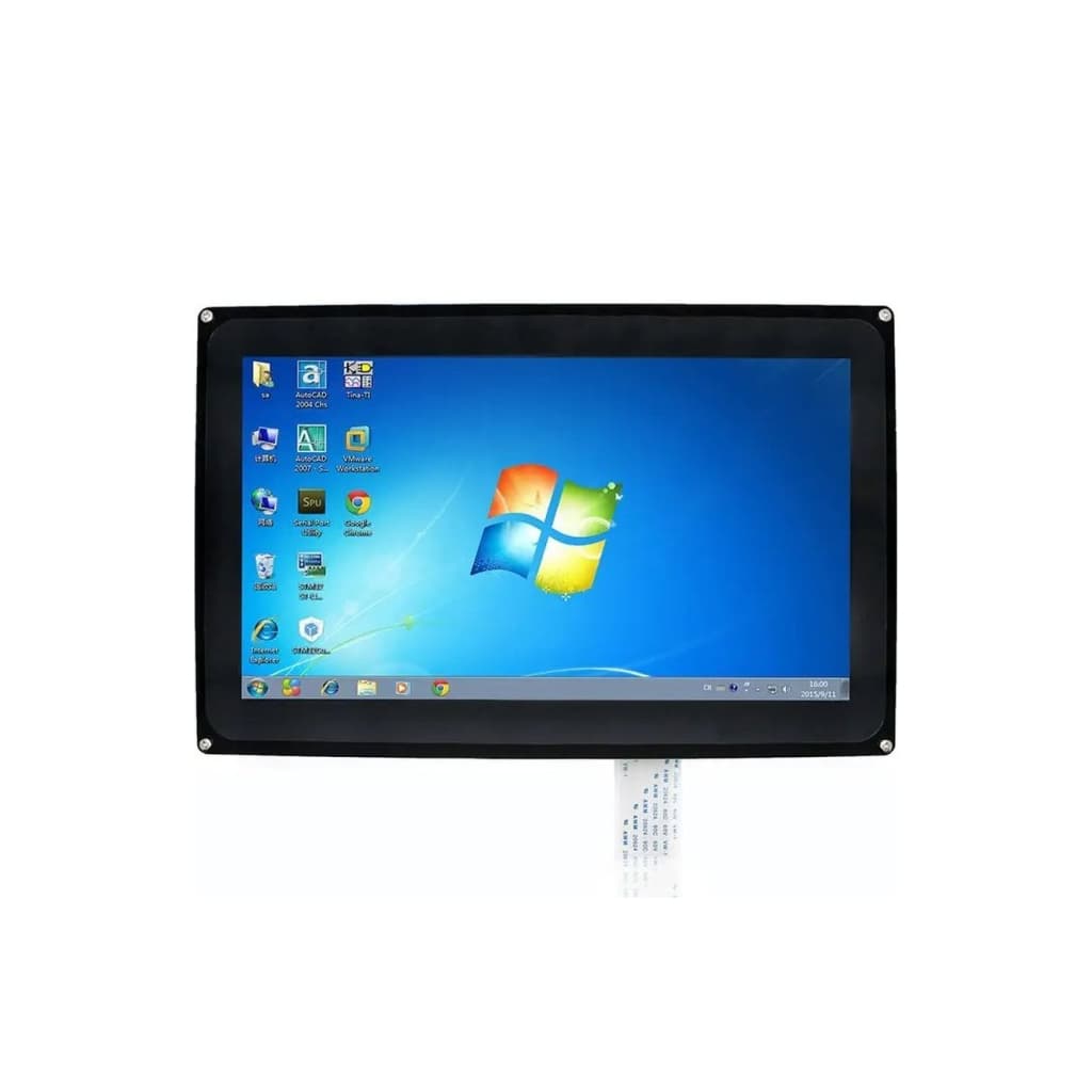 Екран для Мікро ПК Waveshare Екран Waveshare 7" 1024x600 LCD IPS Capacitive TS HDMI для Raspberry Pi (RA420)