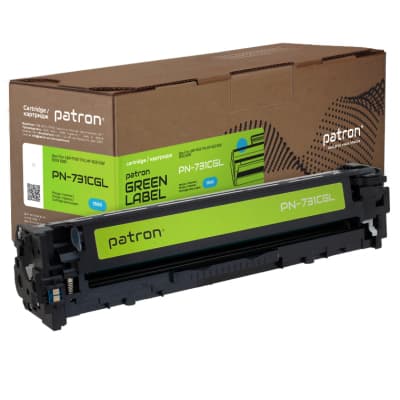 Картридж Patron Canon 731 Green Label, cyan (PN-731CGL)