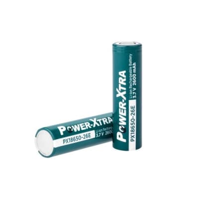 Акумулятор 18650 2600mAh, 3.7V, green Power-Xtra (PX18650-26G / 29751)