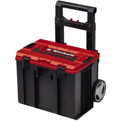 Ящик для інструментів Einhell E-Case L з колесами, до 120кг, колеса 15см (4540014)