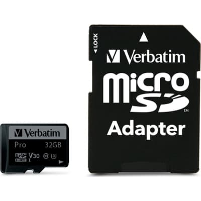 Карта пам'яті Verbatim 32GB microSDXC class 10 UHS-III PRO (47041)