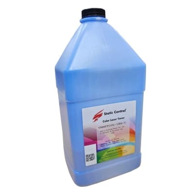 Тонер HP/Canon MPTCOL 1кг cyan Static Control (TRMPTCOL-1KG-C)