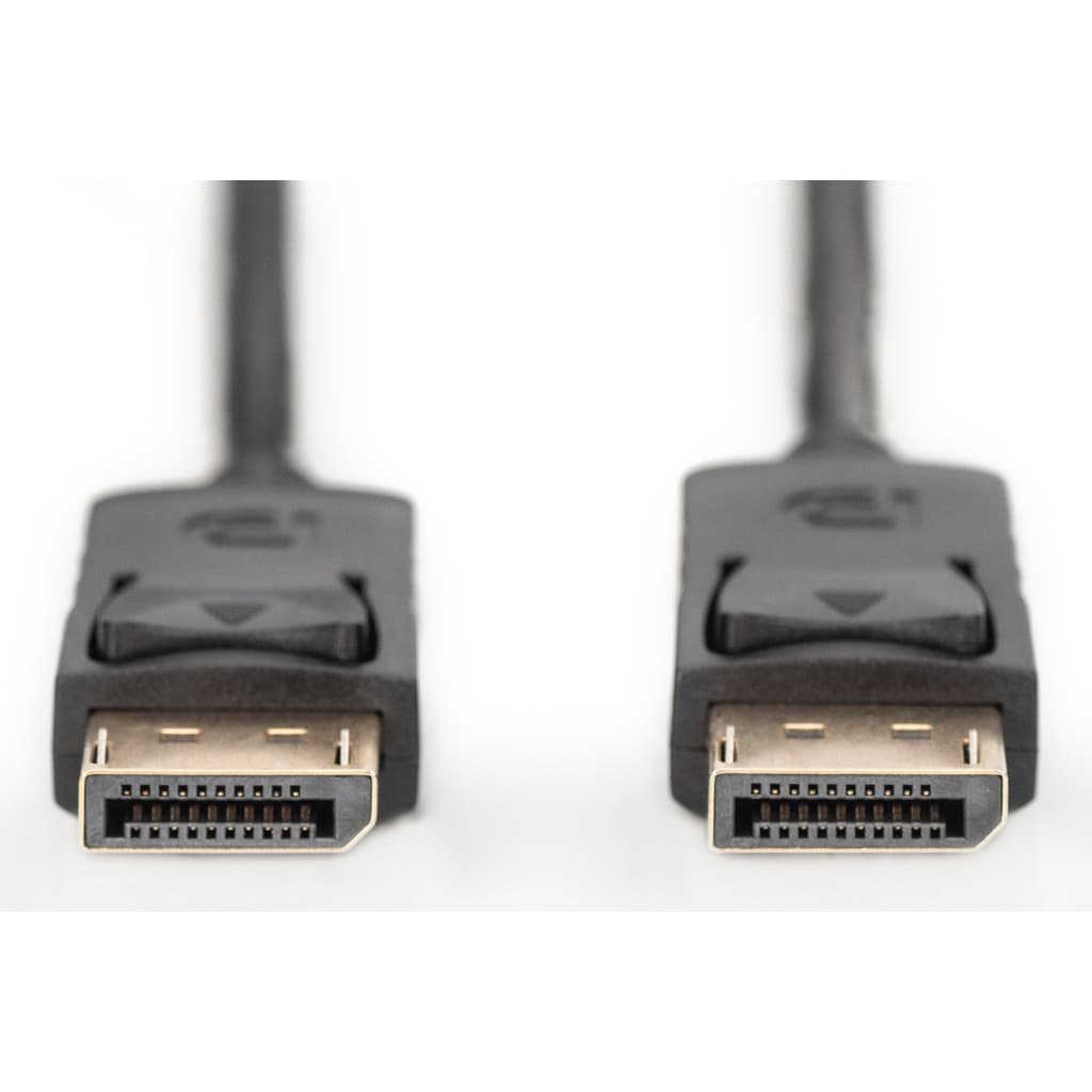 Кабель мультимедійний DisplayPort M to DisplayPort M 1.0m Digitus (AK-340100-010-S)