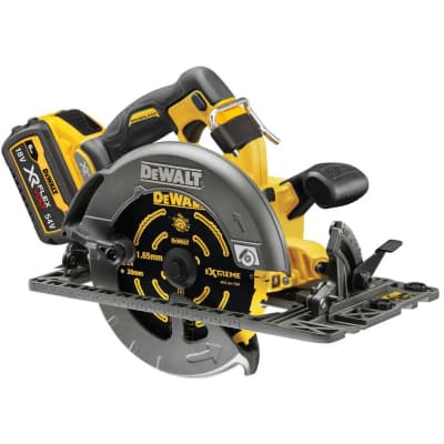 Дискова пила DeWALT 54В XR FLEXVOLT Li-lon диск 190х30 мм, 2x2Ah, 3.7 кг, кейс TSTAK (DCS579T2)