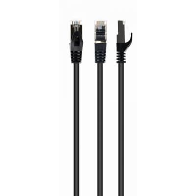Патч-корд 10м S/FTP Cat 6A CU LSZH black Cablexpert (PP6A-LSZHCU-BK-10M)