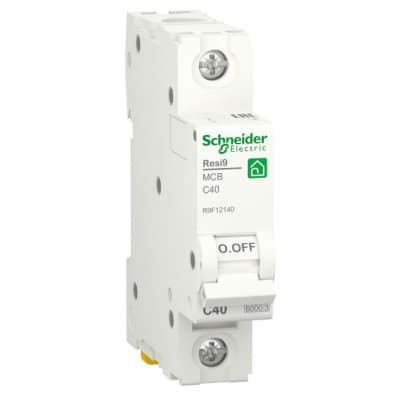 Автоматичний вимикач Schneider Electric RESI9 6kA 1P 40A C (R9F12140)